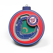 YouTheFan MLB Washington Nationals 3D StadiumView Ornament